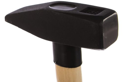 Молоток слесарный, 1000 г, квадратный боек, деревянная рукоятка Matrix