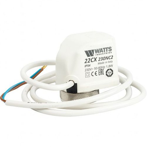 Сервопривод электротермический WATTS 26LC - M30x1.5 (230В, нормально закрытый)