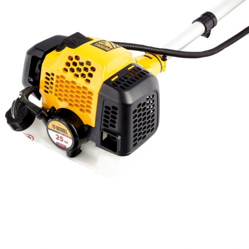 Фото Триммер бензиновый DGT 250, 25 см3, 1.3 л. с, неразъемная штанга, состоит из 2 частей Denzel Триммер бензиновый DGT 250, 25 см3, 1.3 л. с, неразъемная штанга, состоит из 2 частей Denzel