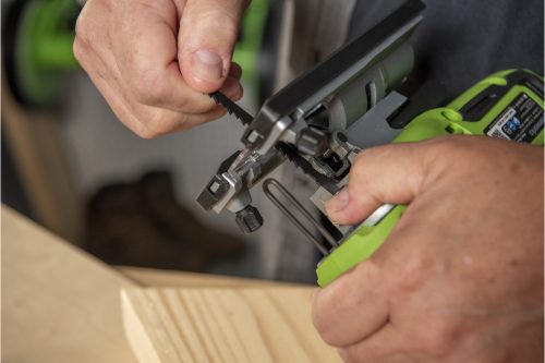 Фото Лобзик аккумуляторный GreenWorks GD24JS 24V (без АКБ и ЗУ) 3601407 Лобзик аккумуляторный GreenWorks GD24JS 24V (без АКБ и ЗУ) 3601407