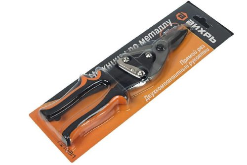 Фото Ножницы по металлу ВИХРЬ 250 мм, прямой рез Ножницы по металлу ВИХРЬ 250 мм, прямой рез