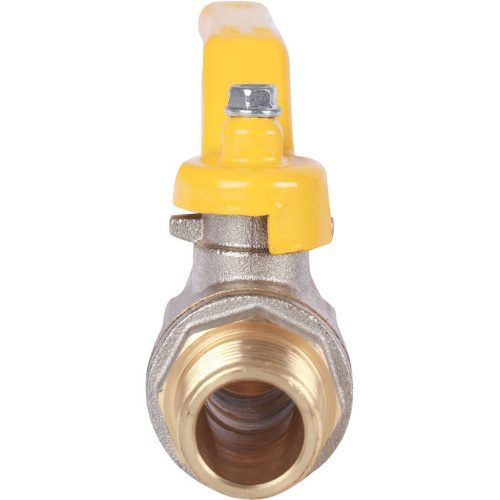 Кран шаровой полнопроходной ITAP LONDON 067 - 1/2" (НР/ВР, PN5, ручка-рычаг желтая, для газа)