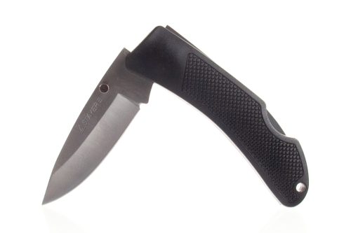 Фото STAYER 82 мм, 2,75 мм, обрезиненная ручка, складной нож 47600-2_z01 STAYER 82 мм, 2,75 мм, обрезиненная ручка, складной нож 47600-2_z01