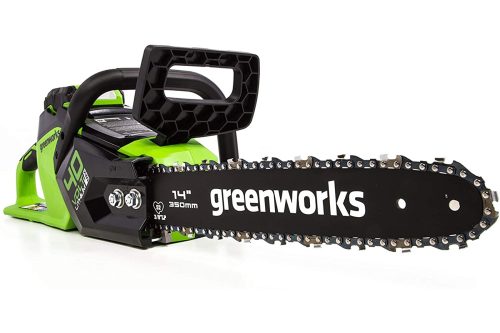 Фото Аккумуляторная цепная пила GreenWorks GD40CS15K2 40V (с АКБ 2 А*ч и ЗУ) 2005707UA Аккумуляторная цепная пила GreenWorks GD40CS15K2 40V (с АКБ 2 А*ч и ЗУ) 2005707UA