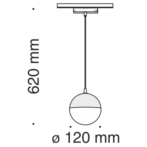 Трековый светильник Technical TR018-2-10W3K-B