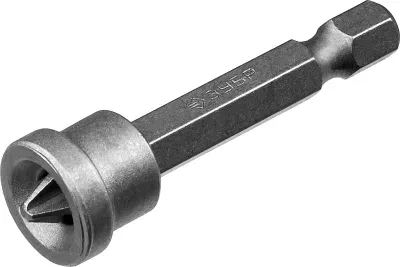 ЗУБР PH2, 50 мм, 1 шт., бита с ограничителем МАСТЕР 26002-2-50-1