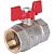 RBV-0003-0110225 ROMMER Шаровой кран 1" ВН/ВН, ручка бабочка