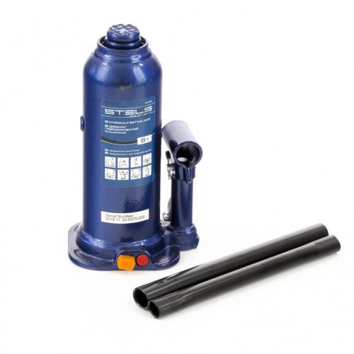 Фото Домкрат гидравлический бутылочный, 6 т, h подъема 207-404 мм Stels Домкрат гидравлический бутылочный, 6 т, h подъема 207-404 мм Stels