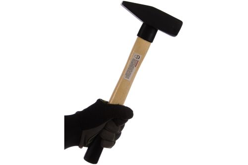 Молоток слесарный, 1000 г, квадратный боек, деревянная рукоятка Matrix