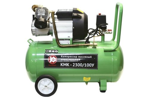 Компрессор масляный коаксиальный Калибр КМК-2300/100У