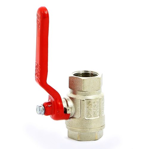 Кран шаровой полнопроходной ITAP IDEAL 091 - 2' (НР/ВР, PN25, Tmax 150°С, ручка-рычаг красная)