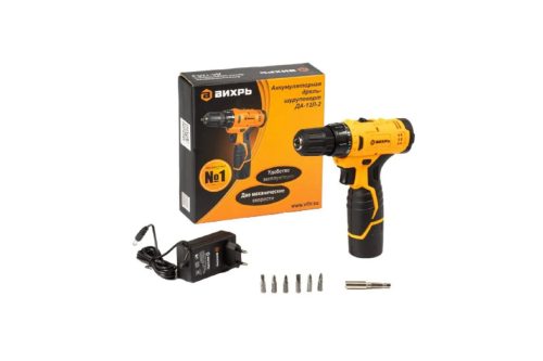 Дрель-шуруповерт ВИХРЬ ДА-12Л-2