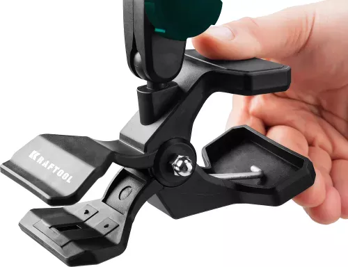 Фото KRAFTOOL универсальный шарнирный держатель- клипса MM2 34704 KRAFTOOL универсальный шарнирный держатель- клипса MM2 34704