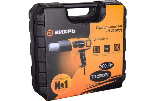 Фото Термопистолет ВИХРЬ ТП-2000РД Термопистолет ВИХРЬ ТП-2000РД