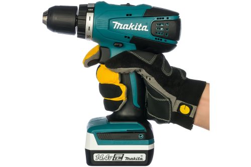 Аккумуляторная дрель-шуруповерт Makita DF347DWLE + фонарь