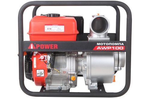 Бензиновая мотопомпа для чистой воды A-iPower AWP100