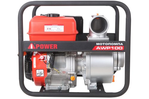 Бензиновая мотопомпа для чистой воды A-iPower AWP100