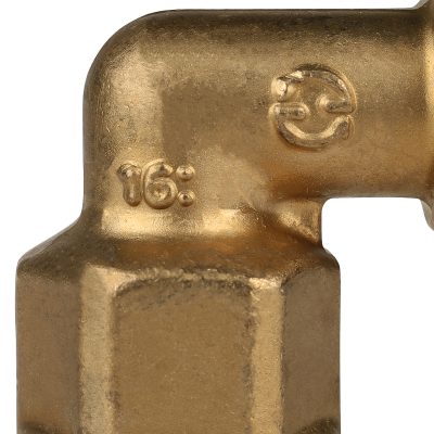 SFA-0006-001612 STOUT Угольник-переходник с внутренней резьбой 16xG 1/2" для труб из сшитого полиэтилена аксиальный