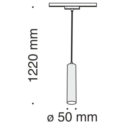 Трековый светильник Technical TR016-2-12W3K-B