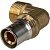 SFP-0011-003420 STOUT Угольник-переходник с наружной резьбой 3/4"х20 для металлопластиковых труб прессовой