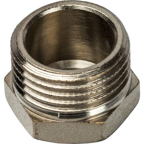 Фото SFT-0025-000012 STOUT Заглушка НР никелированная 1/2 SFT-0025-000012 STOUT Заглушка НР никелированная 1/2