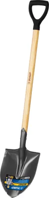 ЗУБР 295x228x1200 мм, деревянный черенок, лопата штыковая БЕРКУТ 4-39507_z02 Профессионал