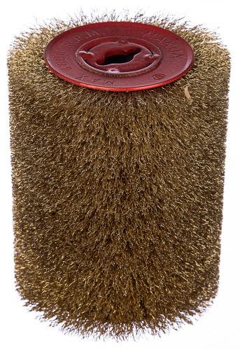 Щетка стальная с латунным покрытием 100х120 мм Makita P-65648