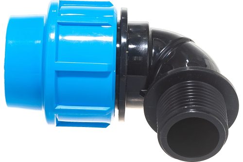 Фото Переход на наружную резьбу угловой ДЖИЛЕКС - 32 x 1" (винтовой, для труб ПНД) Переход на наружную резьбу угловой ДЖИЛЕКС - 32 x 1" (винтовой, для труб ПНД)