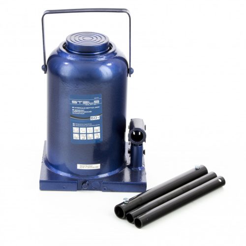 Фото Домкрат гидравлический бутылочный, 50 т, h подъема 280-450 мм Stels Домкрат гидравлический бутылочный, 50 т, h подъема 280-450 мм Stels