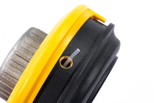 Катушка триммерная полуавтоматическая, легкая заправка лески, гайка M10x1.25, винт M10-M10, алюминиевая кнопка Denzel