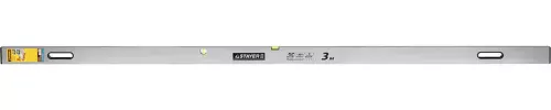 STAYER 3 м, правило-уровень с ручками 10752-3.0
