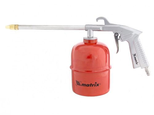 Фото Набор пневмоинструмента, 5 предметов, быстросъемное соединение, краскораспылитель с верхним бачком Matrix Набор пневмоинструмента, 5 предметов, быстросъемное соединение, краскораспылитель с верхним бачком Matrix