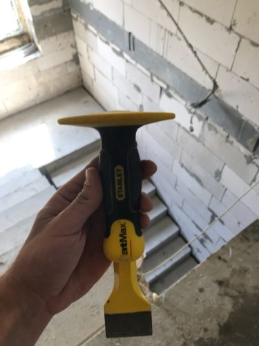 Фото Зубило каменщика 45х250 мм Stanley FatMax 4-18-333 Зубило каменщика 45х250 мм Stanley FatMax 4-18-333