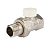 Клапан запорный балансировочный прямой STOUT - 1/2" (НГ/ВР, PN10, Tmax 120°С)