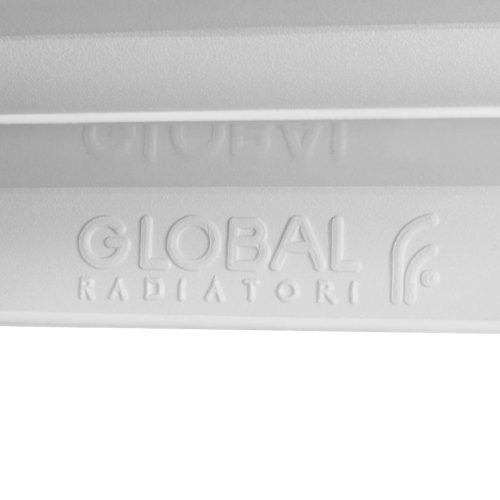 Global STYLE EXTRA 500 8 секций радиатор биметаллический боковое подключение (белый RAL 9010)