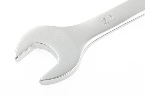 Фото Ключ комбинированный, 22 мм, CrV, матовый хром Stels Ключ комбинированный, 22 мм, CrV, матовый хром Stels
