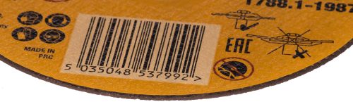 Круг отрезной по металлу INDUSTRIAL (125х22,2 мм) Dewalt DT42340Z