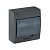 Корпус IEK KREPTA 3 ЩРН-П-8 IP41, черный, пластиковый MKP12-N-08-41-K02