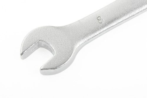 Ключ комбинированный, 12 мм, CrV, матовый хром Stels