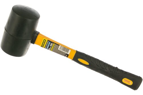 STAYER 450 г, киянка резиновая черная с фиберглассовой ручкой 2054-65 Профессионал
