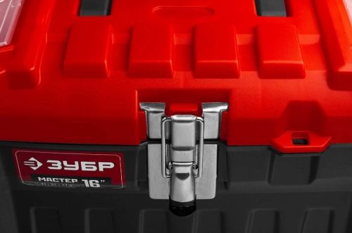 ЗУБР 410 x 210 x 175 мм, (16"), пластиковый, ящик для инструментов МАСТЕР-16 38180-16_z02