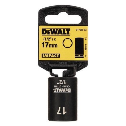 Головка ударная накидная (17 мм, 1/2") DEWALT DT7535-QZ