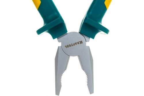 Фото KRAFTOOL 180 мм, Cr-Mo, плоскогубцы комбинированные KRAFT-MAX 22011-1-18 KRAFTOOL 180 мм, Cr-Mo, плоскогубцы комбинированные KRAFT-MAX 22011-1-18