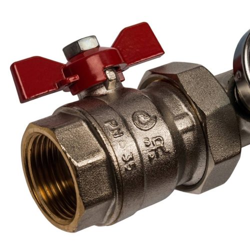 SMB 0473 000005 STOUT Распределительный коллектор из латуни с расходомерами 5 вых.