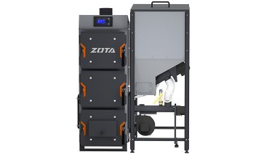 Котел твердотопливный ZOTA Focus - 12 кВт (стальной)