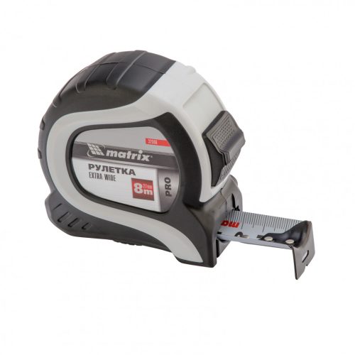 Фото Рулетка Extra Wide, 8 м x 27 мм, двухкомпонентный корпус, Pro Matrix Рулетка Extra Wide, 8 м x 27 мм, двухкомпонентный корпус, Pro Matrix