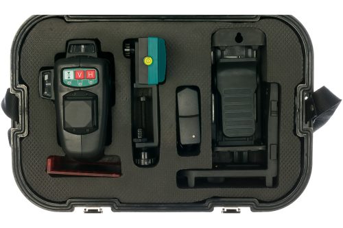 Фото KRAFTOOL 20-70 м, 360 градусов, (детектор), сверхъяркий, IP54, точн. 0,2 мм/м, держатель, детектор, в кейсе, нивелир лазерный LL-3D-4 34640-4 KRAFTOOL 20-70 м, 360 градусов, (детектор), сверхъяркий, IP54, точн. 0,2 мм/м, держатель, детектор, в кейсе, нивелир лазерный LL-3D-4 34640-4