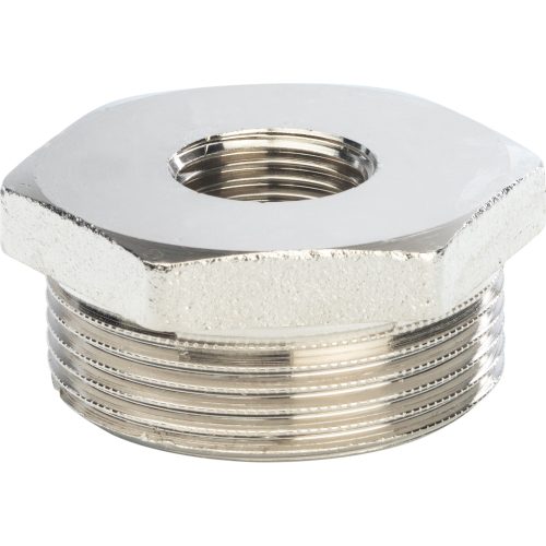 Фото SFT-0029-011412 STOUT Футорка никелированная 1"1/4X1/2" SFT-0029-011412 STOUT Футорка никелированная 1"1/4X1/2"