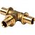 SFA-0013-000016 STOUT Тройник равнопроходный 16x16x16 для труб из сшитого полиэтилена аксиальный