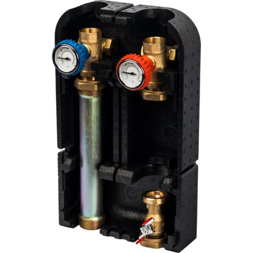 SDG-0001-002501 STOUT Насосная группа с прямым контуром 1" без насоса в теплоизоляции